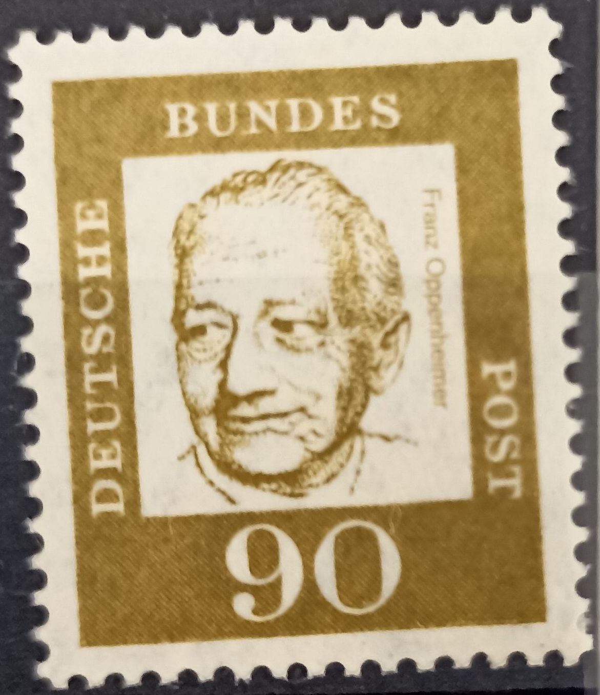 Alemania Federal 1964, Franz Oppenheimer