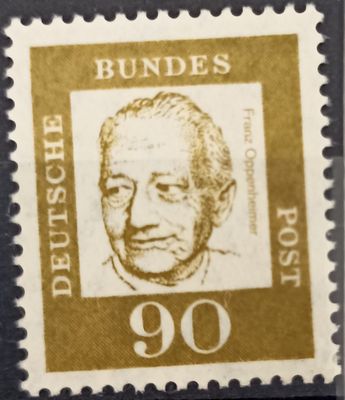 Alemania Federal 1964, Franz Oppenheimer