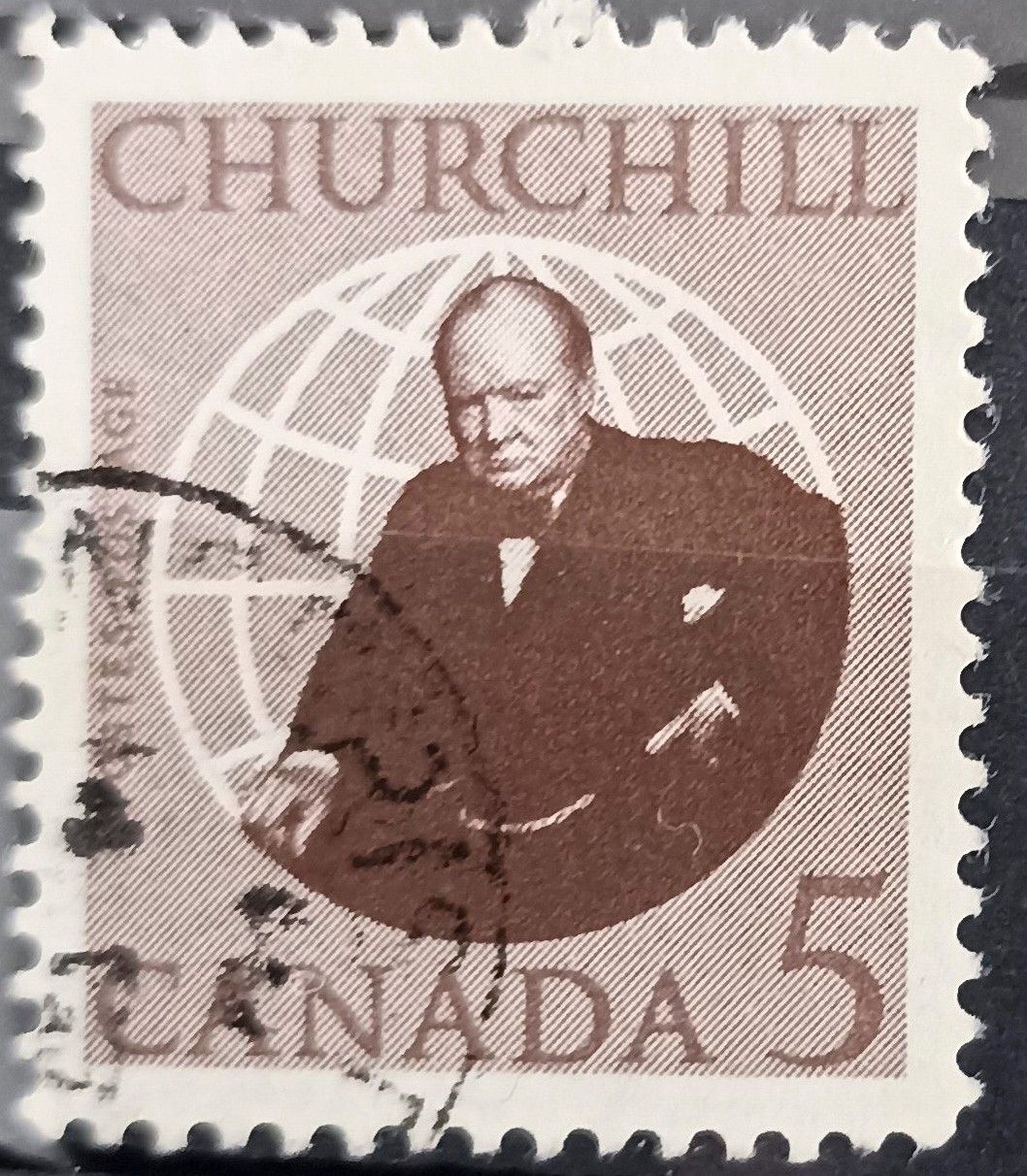 Canadá 1965, Winston Churchill