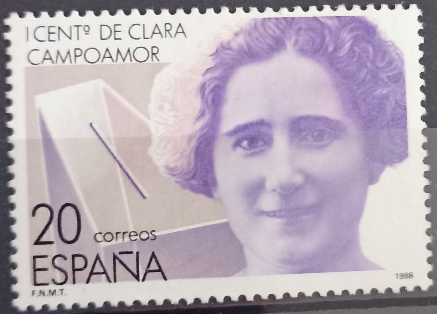 España 1988, Clara Campoamor