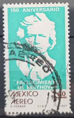 México 1977, Ludwig van Beethoven, busto