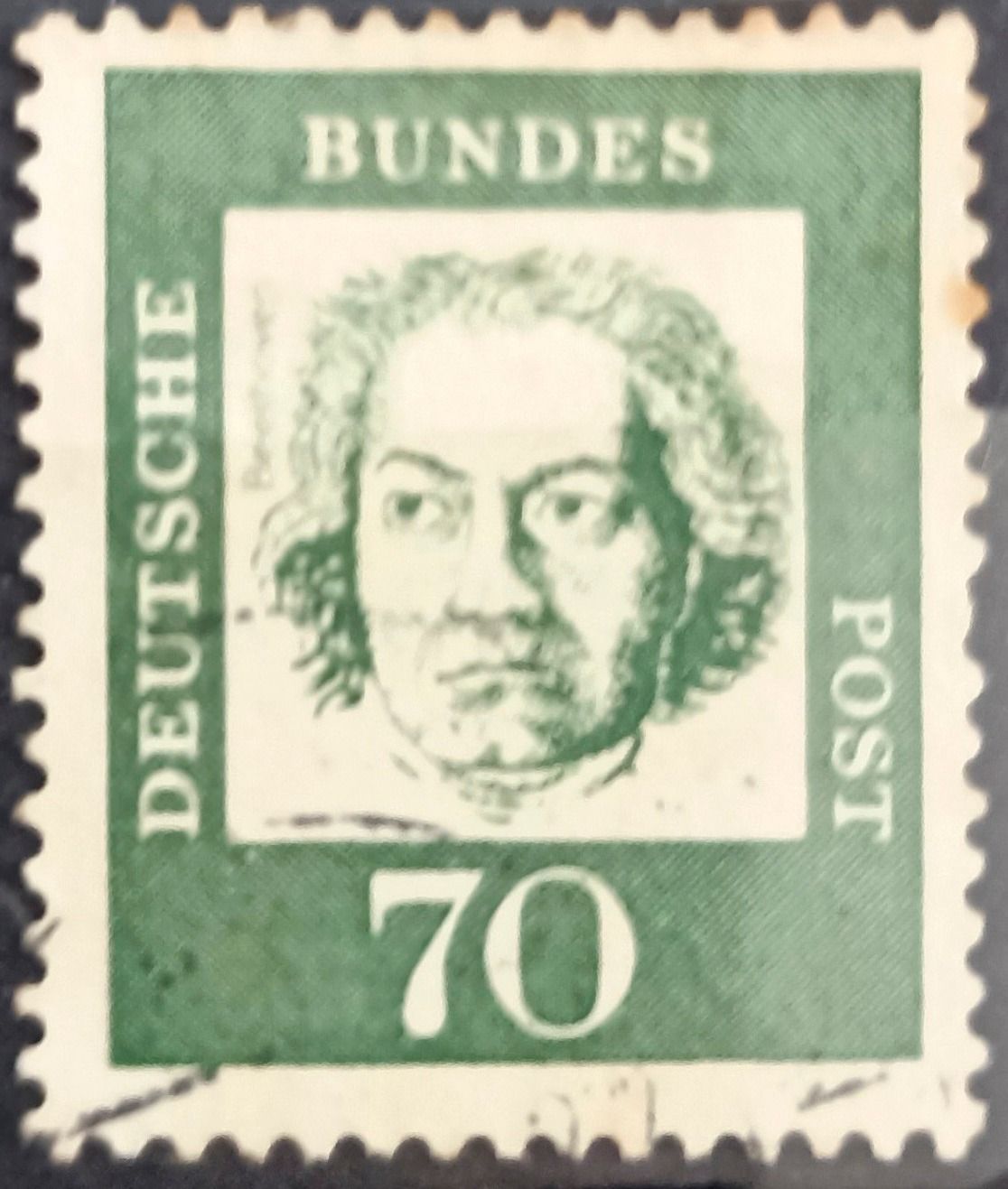 Alemania Federal 1961, Johann Sebastian Bach, compositor barroco