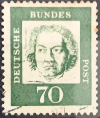 Alemania Federal 1961, Johann Sebastian Bach, compositor barroco