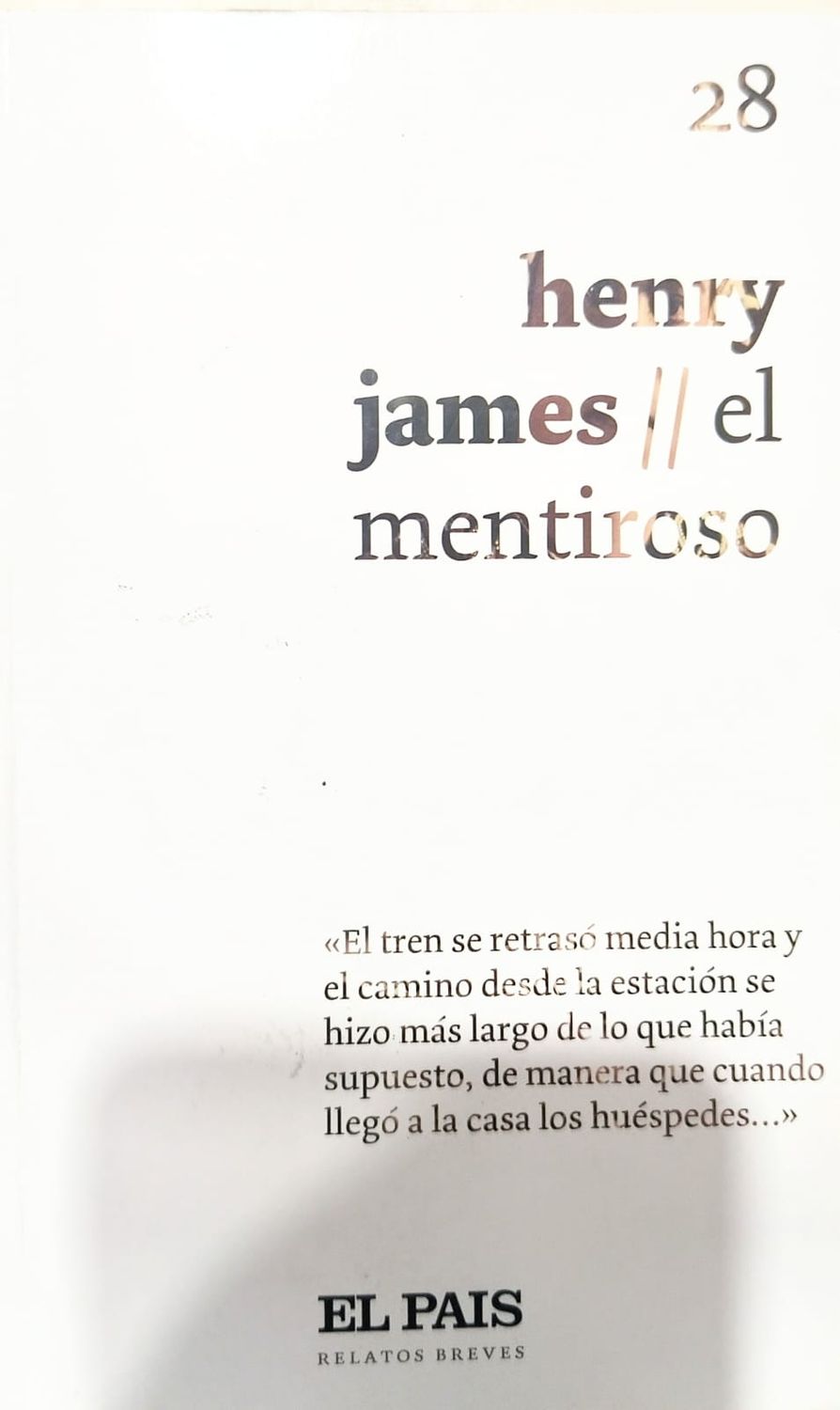 Henry James, El mentiroso
