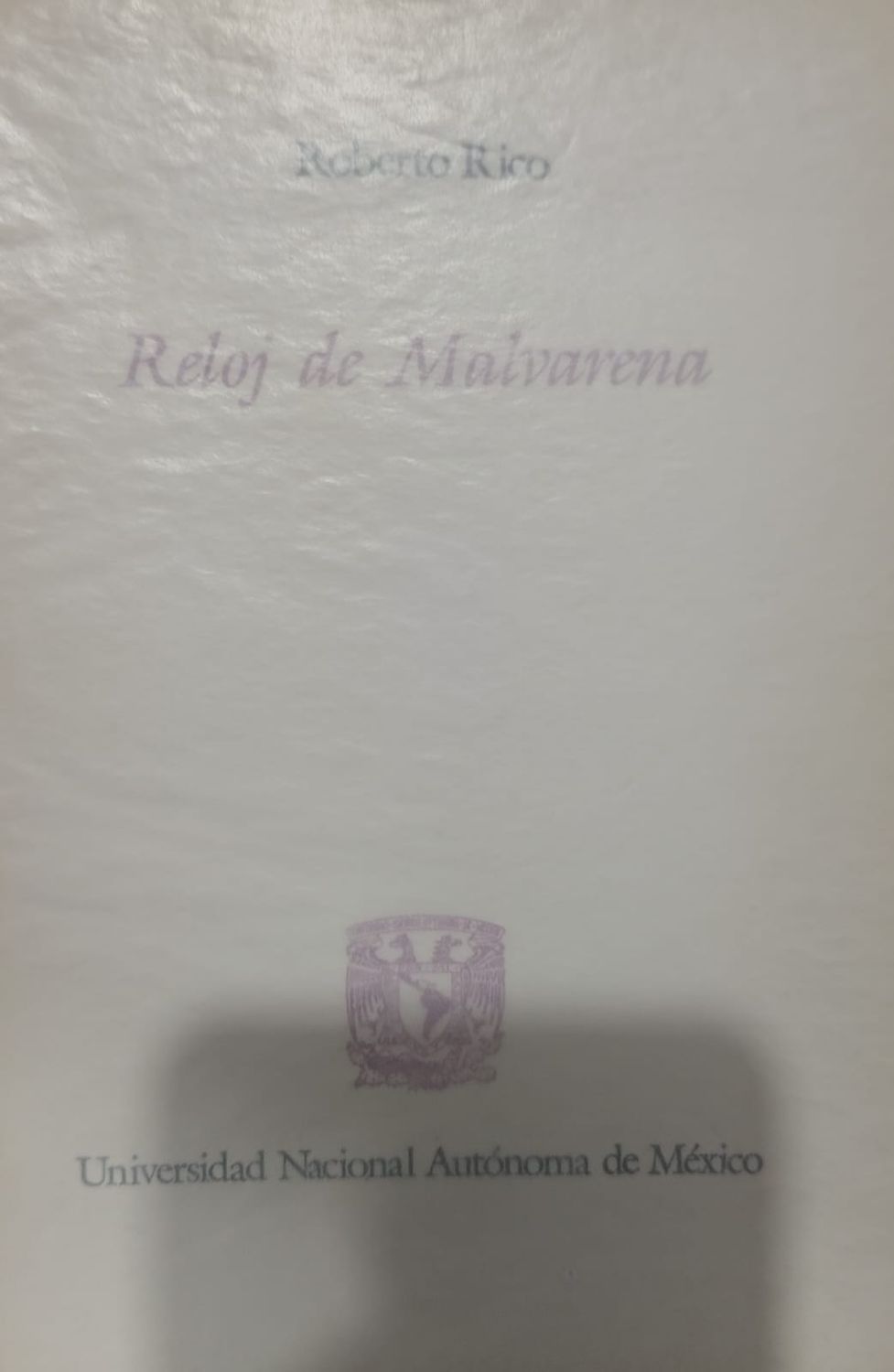 Reloj de Malvarena