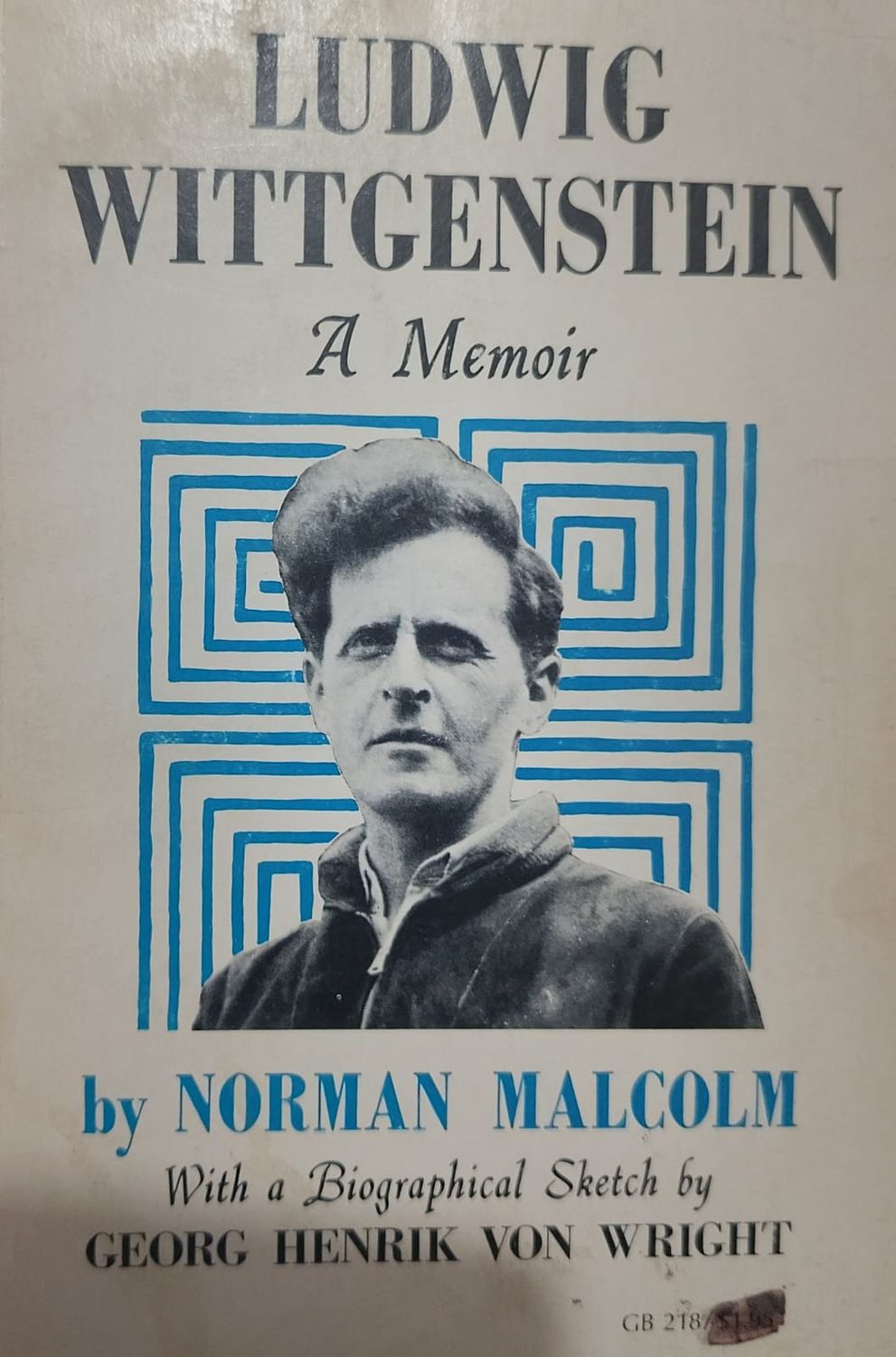 Wittgenstein, A Memoir
