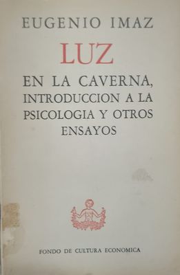Eugenio Imaz, En la caverna y otros ensayos