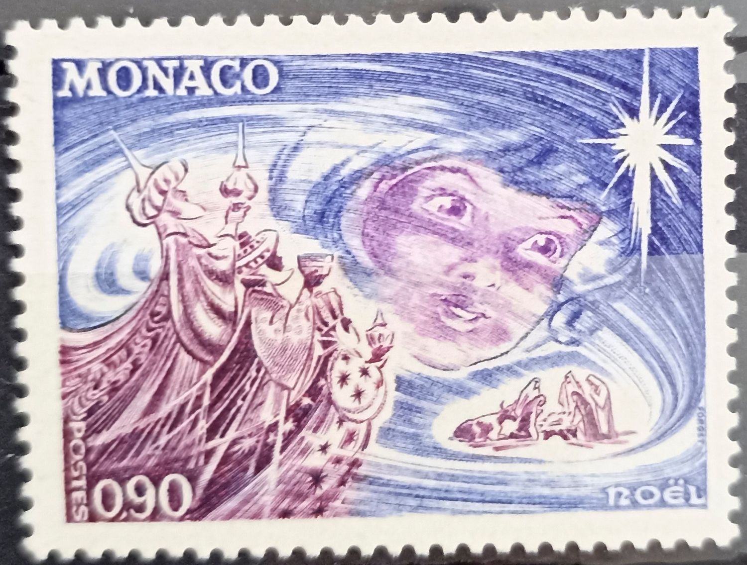 Mónaco 1969, Reyes Magos, estrella de Belén y rostro de niño