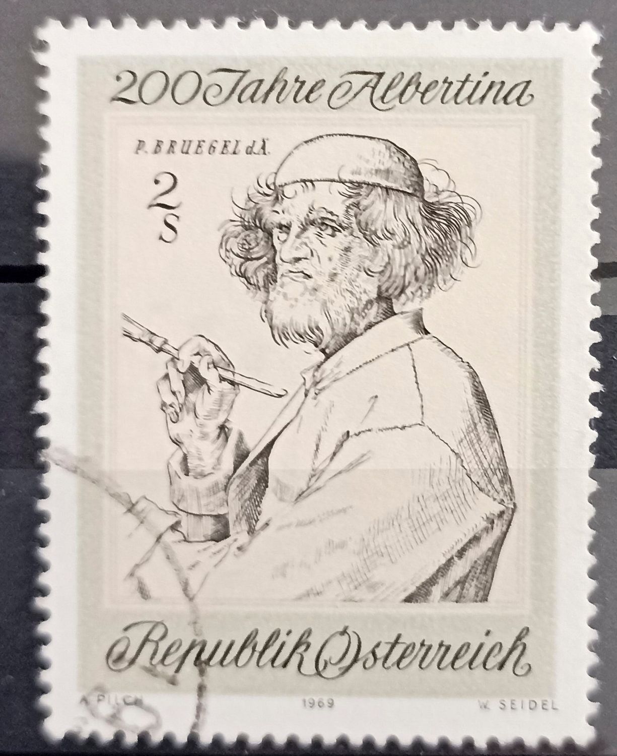 Austria 1969, 200 Jahre Albertina - Bruegel