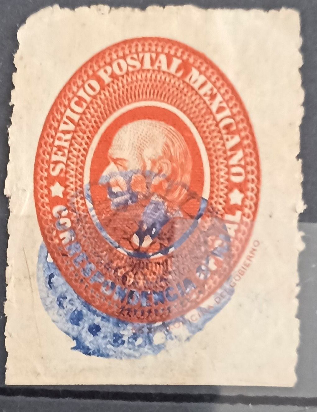 México 1884, Hidalgo - Correspondencia Oficial