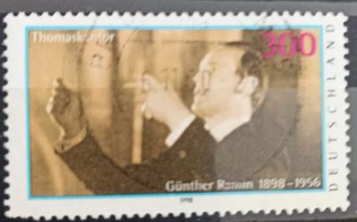 Alemania 1998, Günther Ramin 1898-1956, Thomaskantor