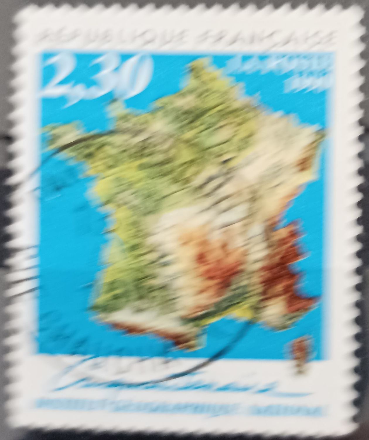 Francia Por confirmar, Francia 2,30 Mapa - Por confirmar