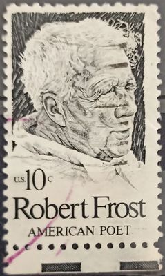 Estados Unidos 1974, Robert Frost - American Poet 10c