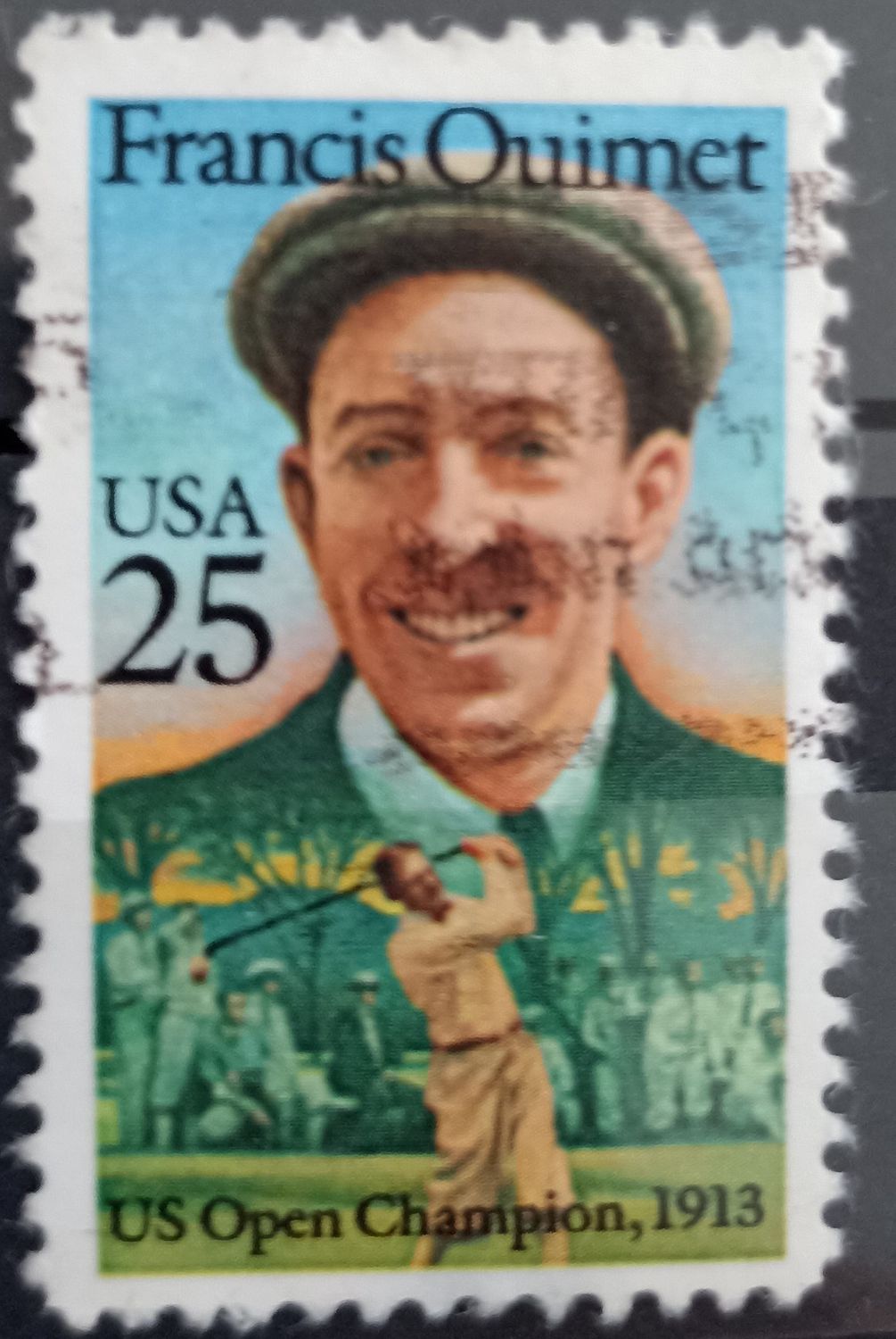 Estados Unidos 1988, Francis Ouimet Golf 25c