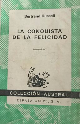 La Conquista de la Felicidad – Bertrand Russell