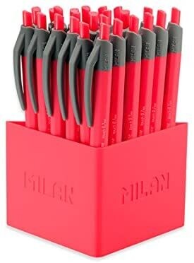 Milan Red Ballpoint Pen (.7mm)