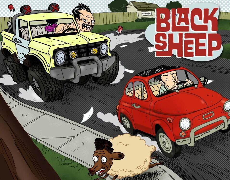 Black Sheep #2 - Comic by Frederick Noland