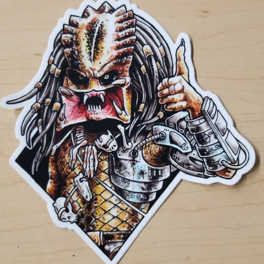 Predator - Sticker by Seth Goodkind