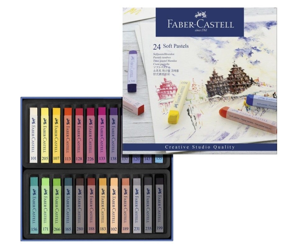 Faber-Castell Soft Pastel Set (24pc)