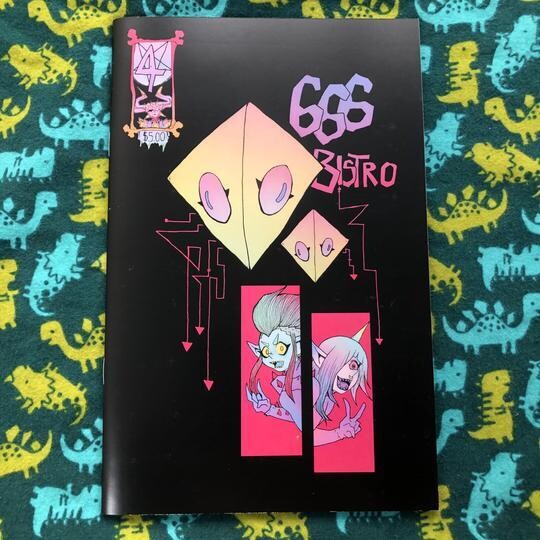 666 Bistro #4 - Comic by Laura Graves
