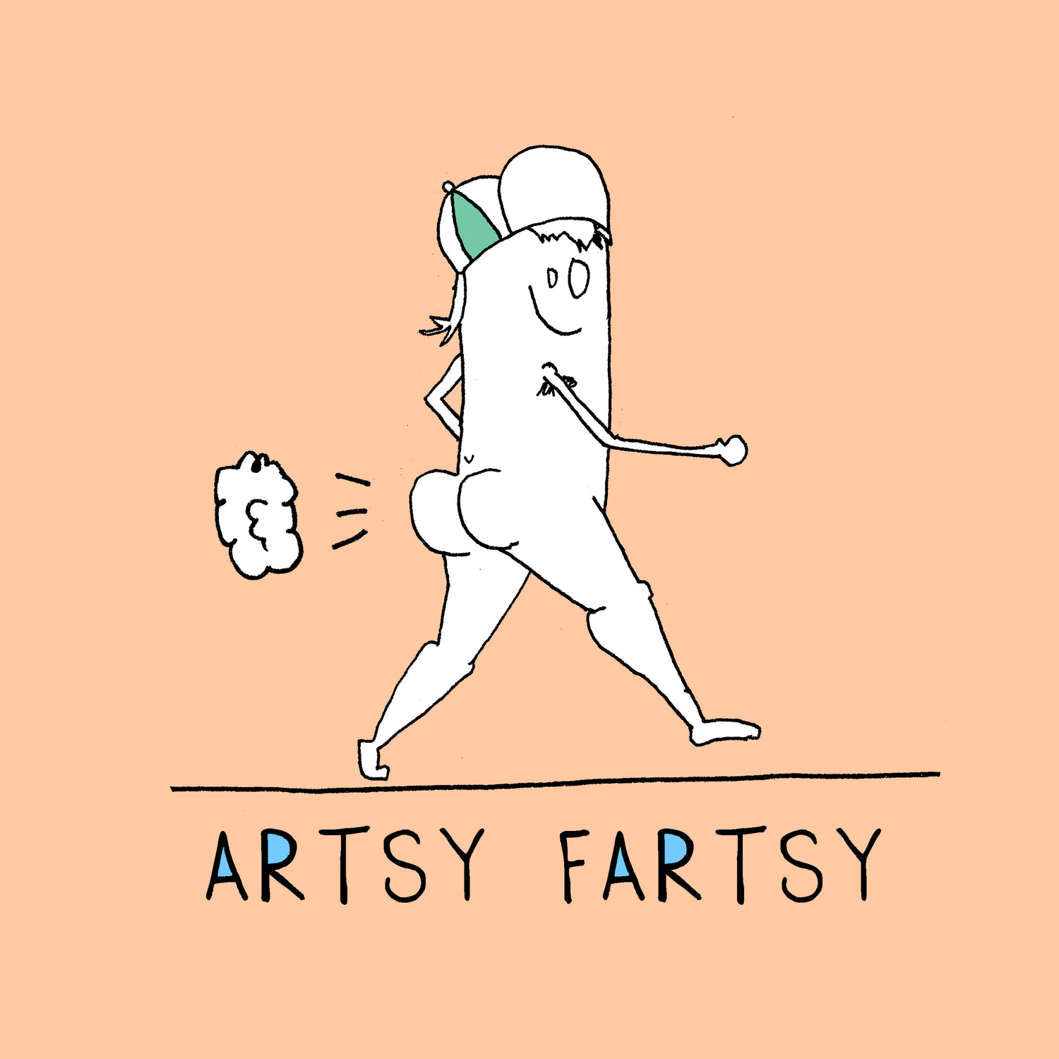 Artsy Fartsy - Sticker by Sarah Maloney