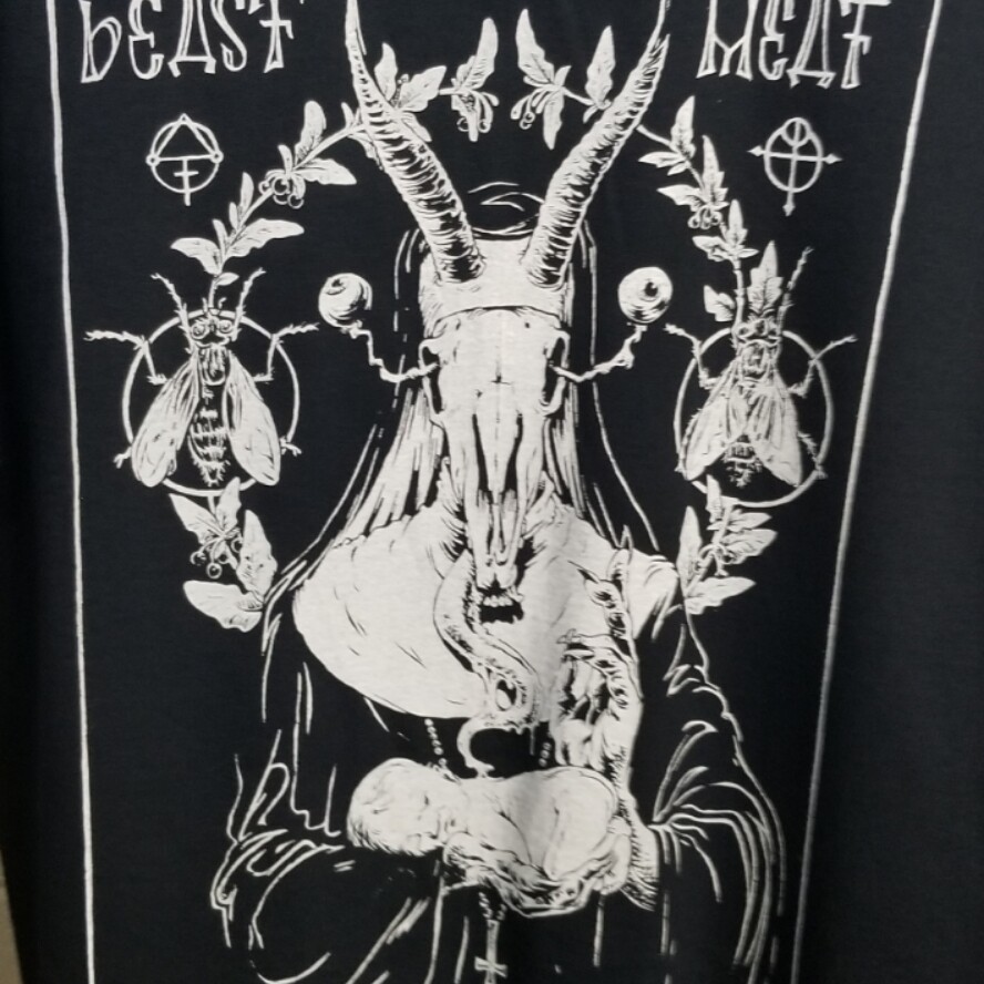 Beastmeat Goat Nun (Fitted) - Shirt by Seth Goodkind