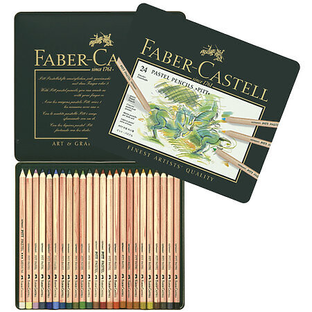 Faber-Castell Pitt Pastel Pencil Set (24pc)