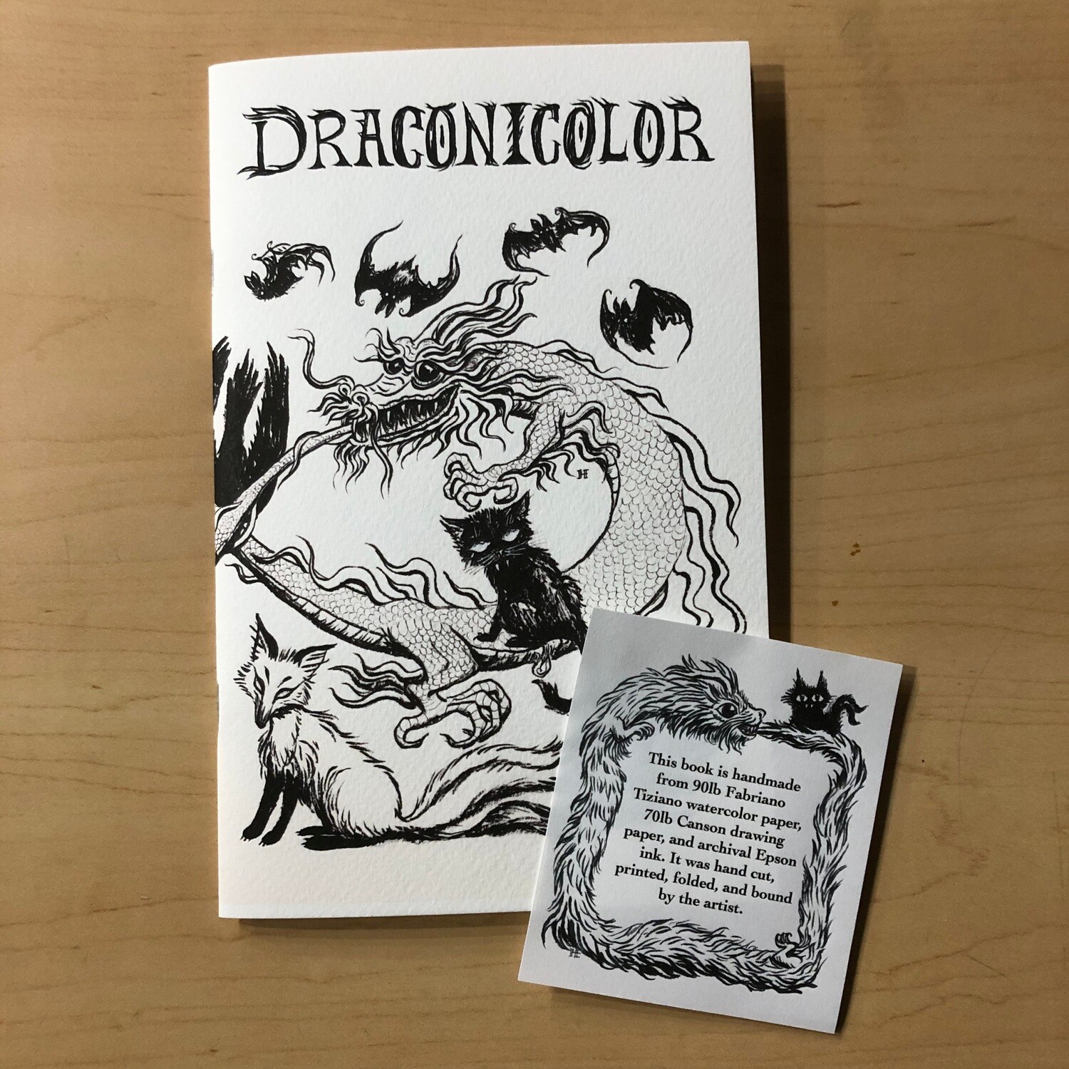 Draconicolor - Coloring Book by Jo Estey