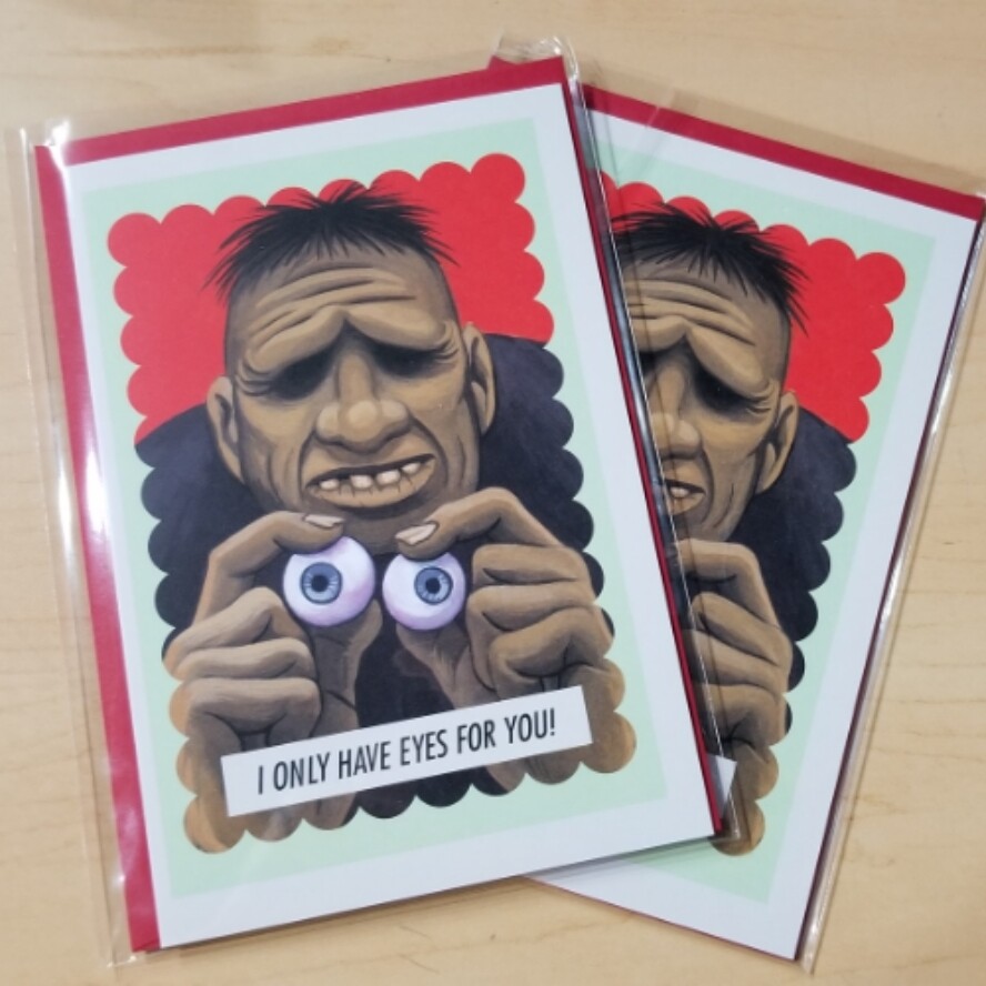 I Only Have Eyes For You - Greeting Card by Johnny Sampson