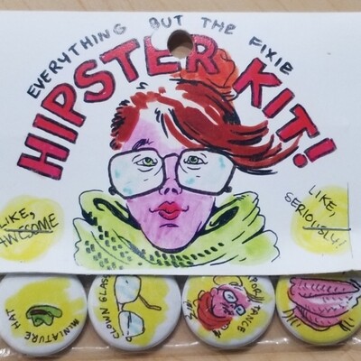 Hipster Kit - Buttons by Seth Goodkind