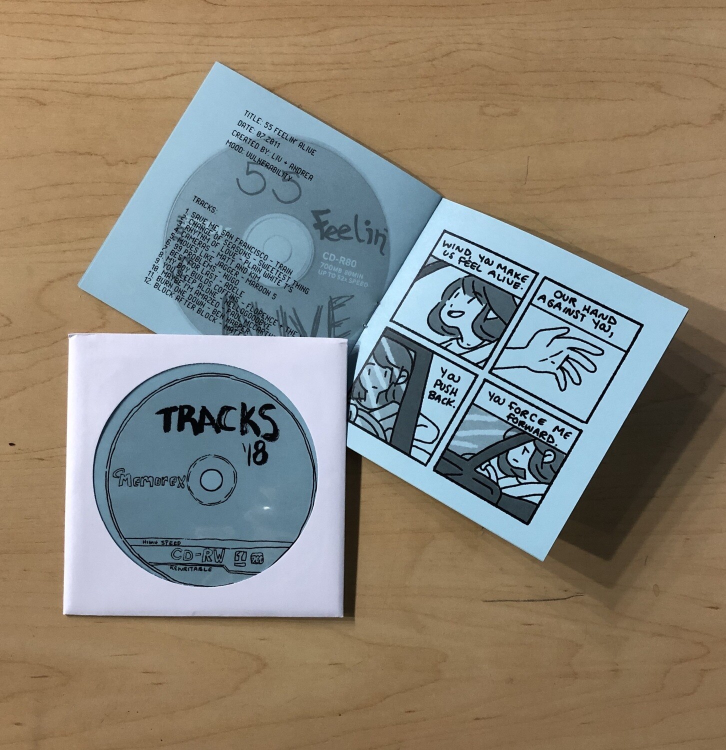 Tracks '18 - Zine by Andrea Bell