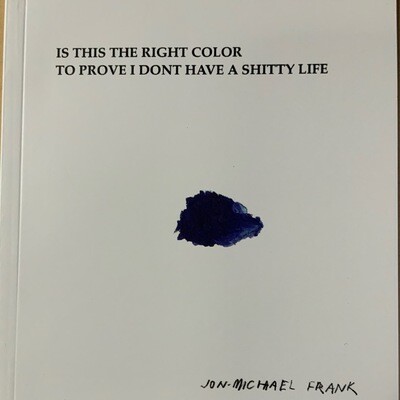 Is This The Right Color To Prove I Dont Have A Shitty Life - Book by Jon-Michael Frank