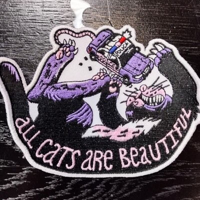 All Cats Are Beautiful - Patch by Ben Passmore