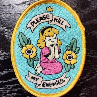 Please Kill My Enemies - Patch by Michael Sweater