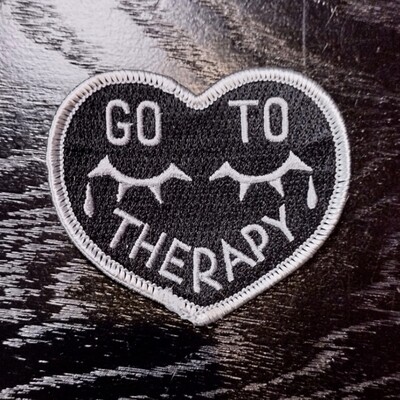 Go to Therapy - Patch by Hazel Newlevant