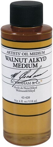 M. Graham Walnut Alkyd Medium