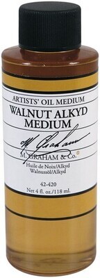 M. Graham Walnut Alkyd Medium