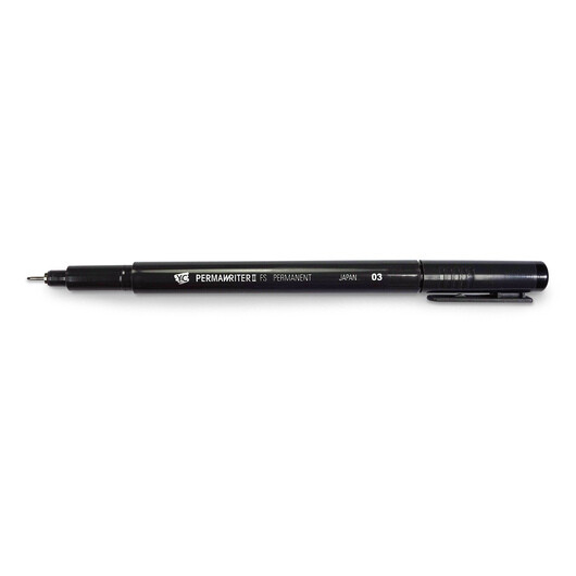 Yasutomo Permawriter Pen (Fine, Black)