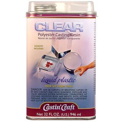Castin' Craft Clear Polyester Casing Resin Set
