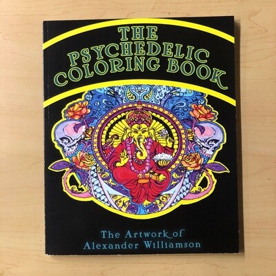 Psychedelic Coloring Book - Book by Alexander Williamson