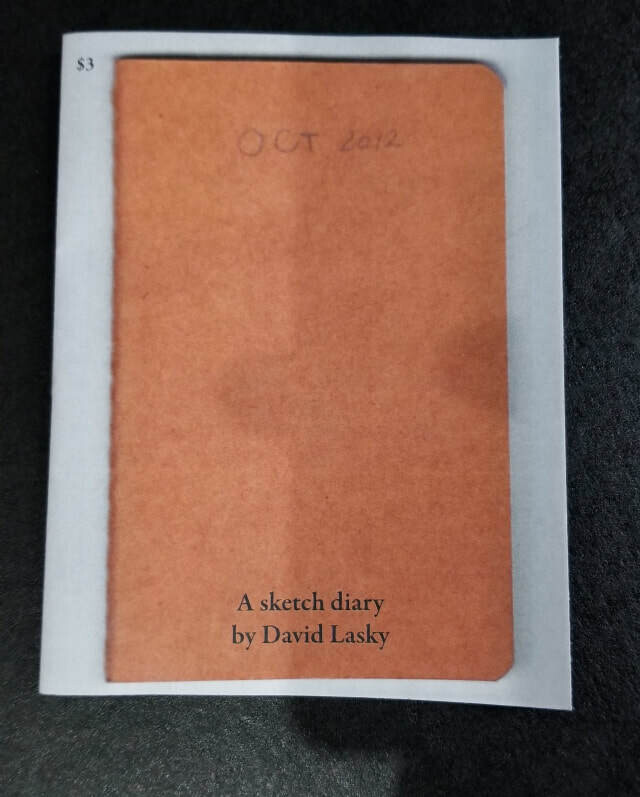 Oct 2012 Sketch Diary - Book by David Lasky