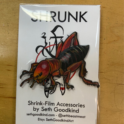 Jerusalem Cricket Shrinky Dink - Pin by Seth Goodkind