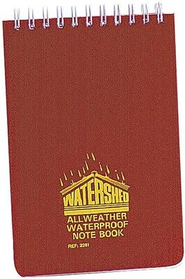 Chartwell Watershed Waterproof Notepad (6" x 8.25")