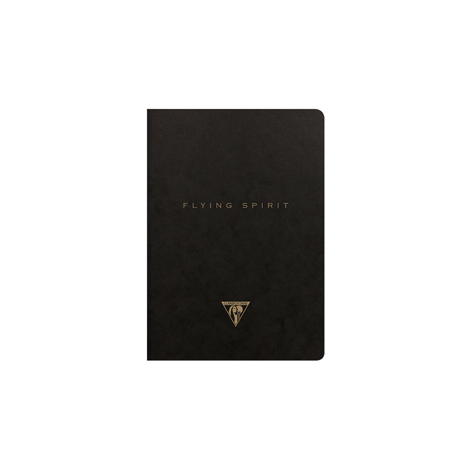 Clairefontaine Flying Spirit Black A5 Lined Journal (96pgs)