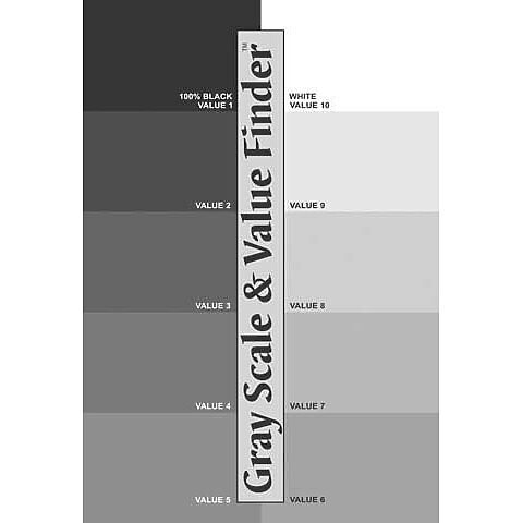 Color Wheel Company Gray Scale & Value Finder