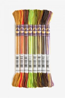 DMC Embroidery Floss (Variegated, 8m)