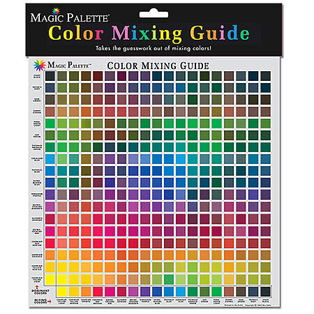 Magic Palette Color Mixing Guide