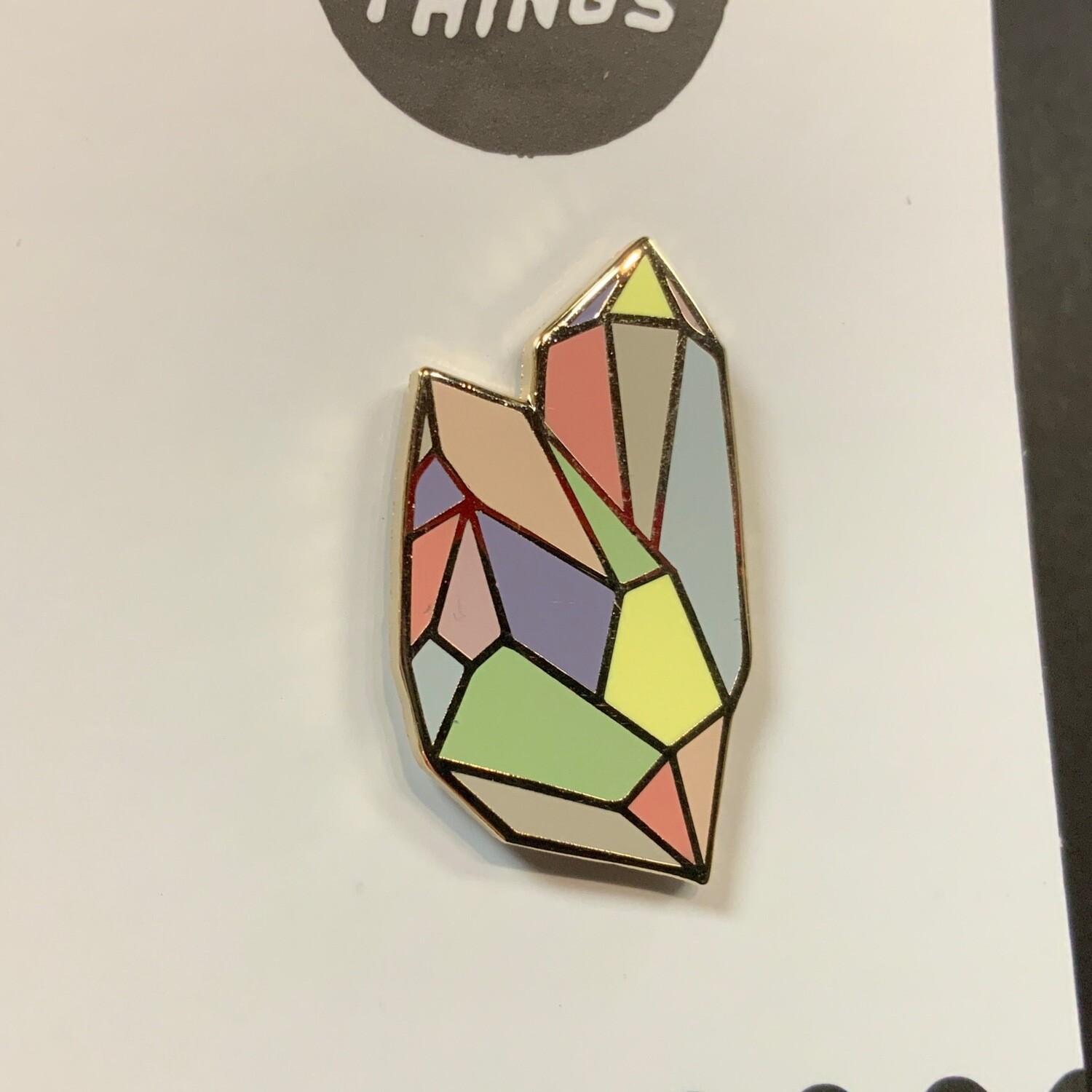 Pastel Crystals - Enamel Pin from These Are Things