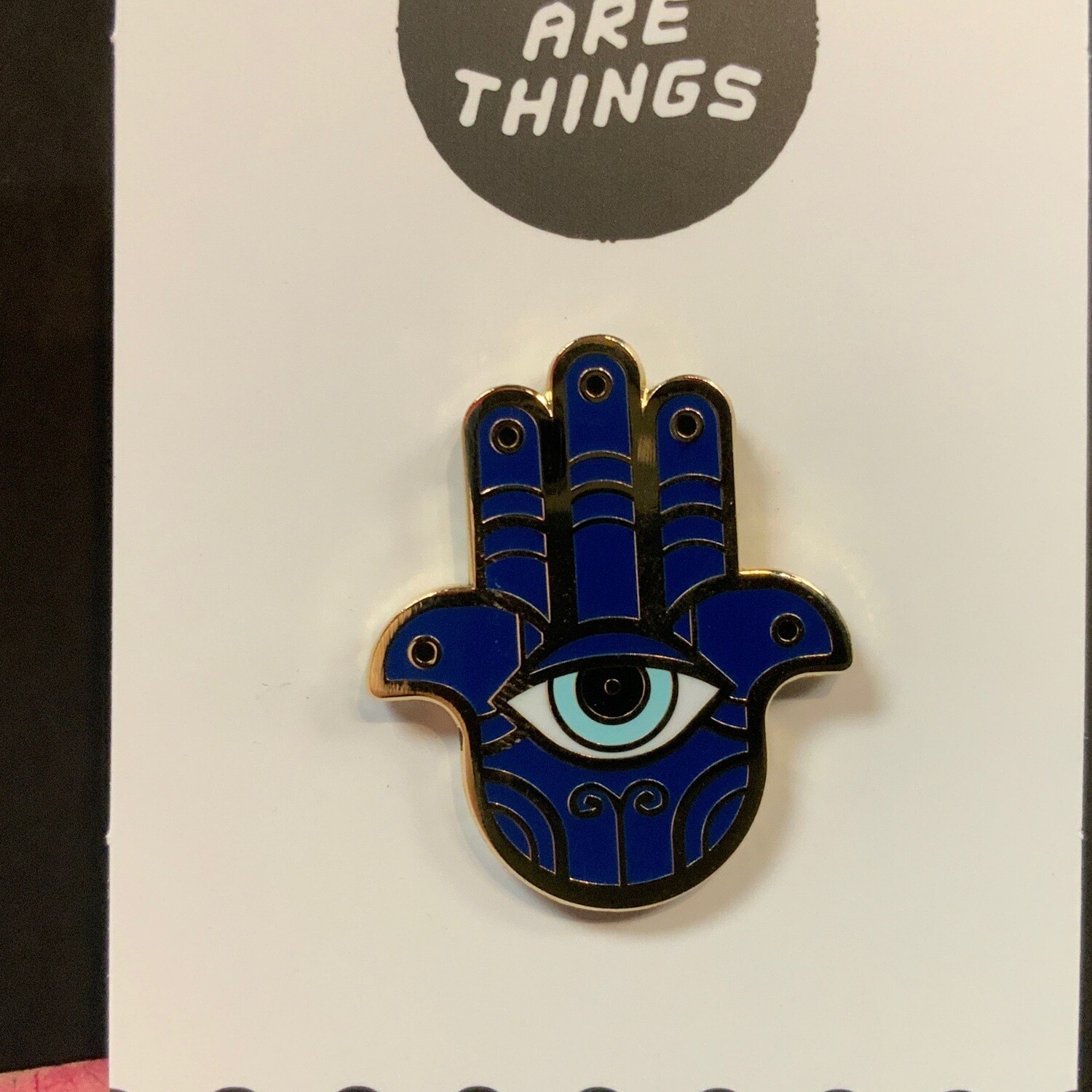 Hamsa Hand - Enamel Pin from These Are Things