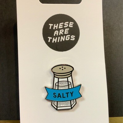 Salty - Enamel Pin from These Are Things